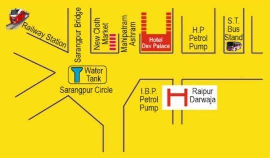 Hotel Dev Palace Ahmedabad Eksteriør bilde